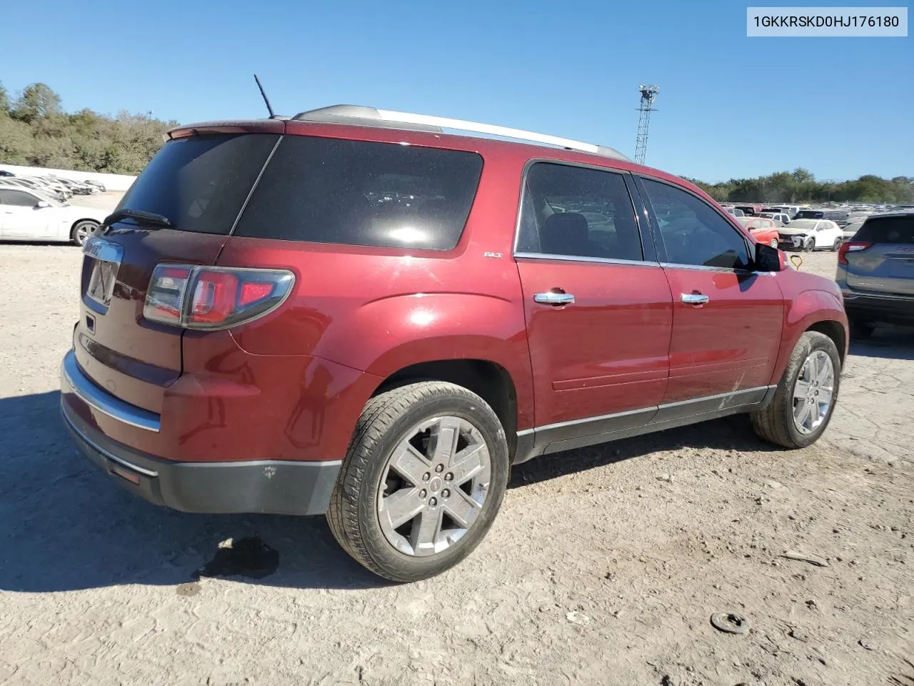 2017 GMC Acadia Limited Slt-2 VIN: 1GKKRSKD0HJ176180 Lot: 76236314