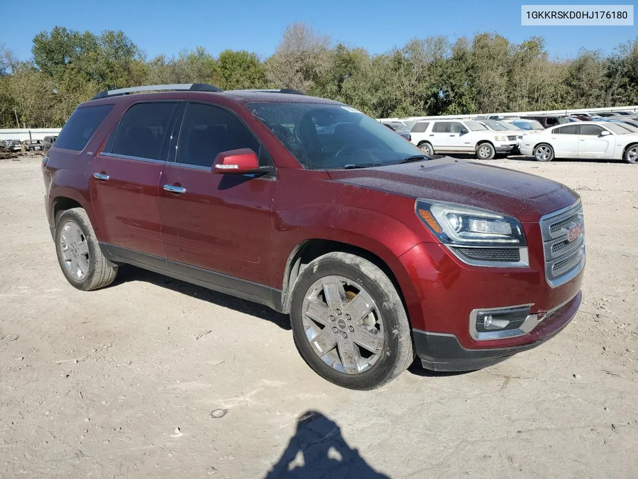 2017 GMC Acadia Limited Slt-2 VIN: 1GKKRSKD0HJ176180 Lot: 76236314