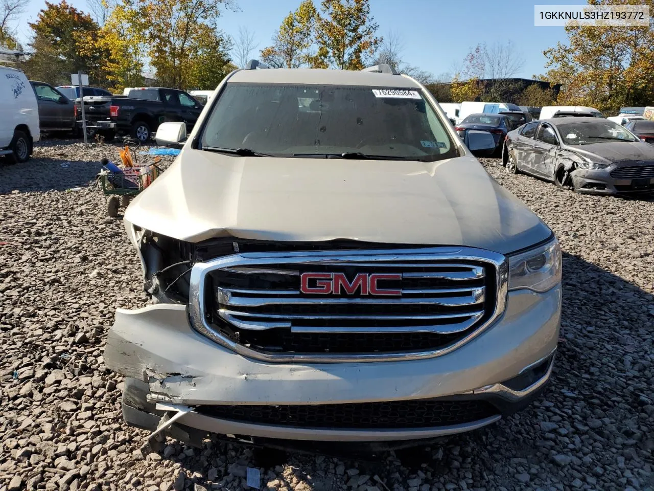 1GKKNULS3HZ193772 2017 GMC Acadia Slt-1