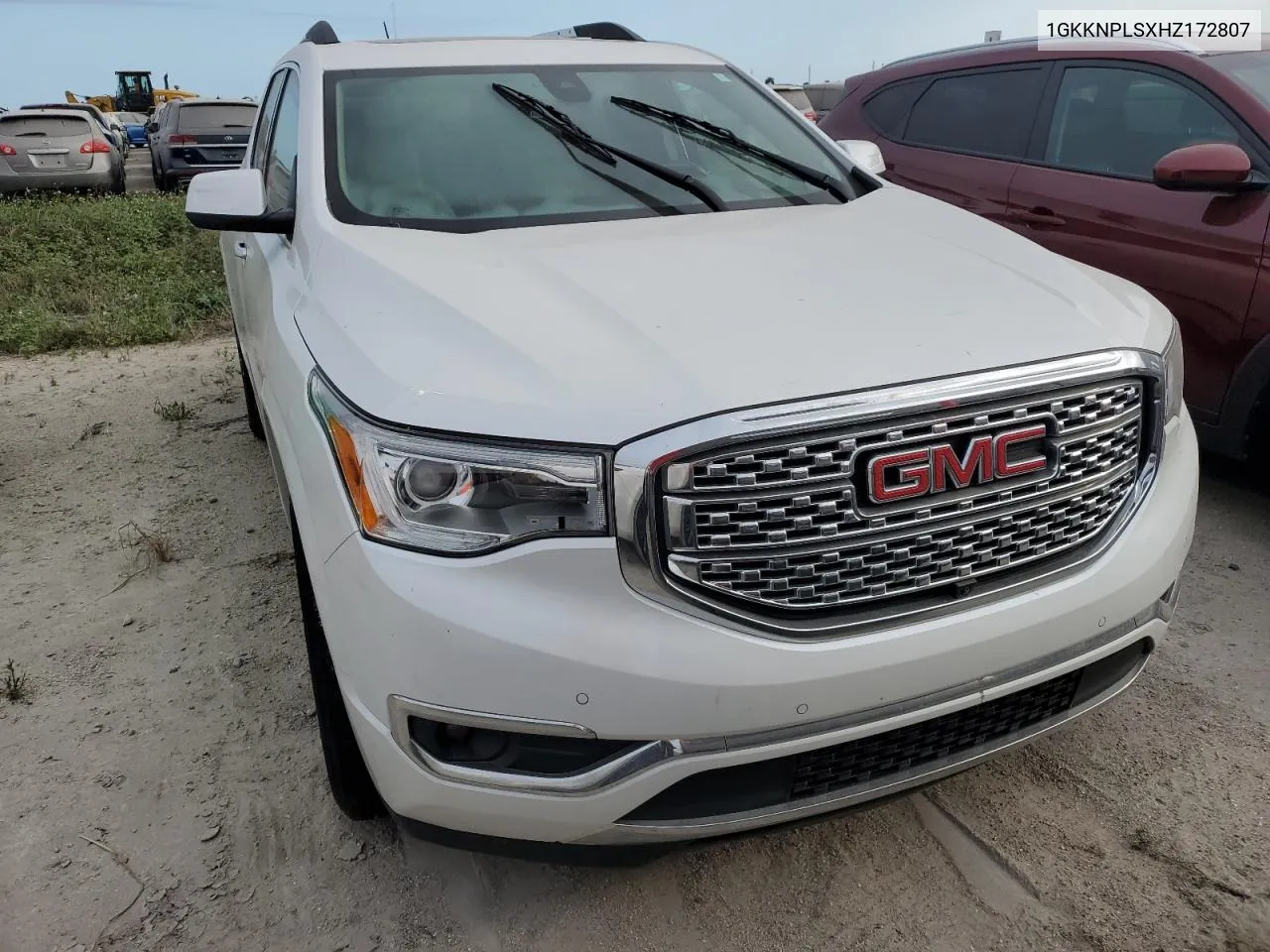 1GKKNPLSXHZ172807 2017 GMC Acadia Denali