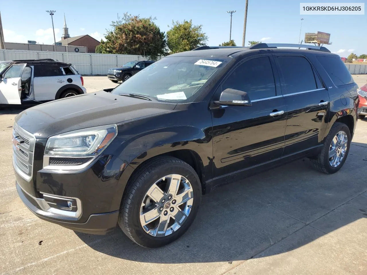 2017 GMC Acadia Limited Slt-2 VIN: 1GKKRSKD6HJ306205 Lot: 76445764