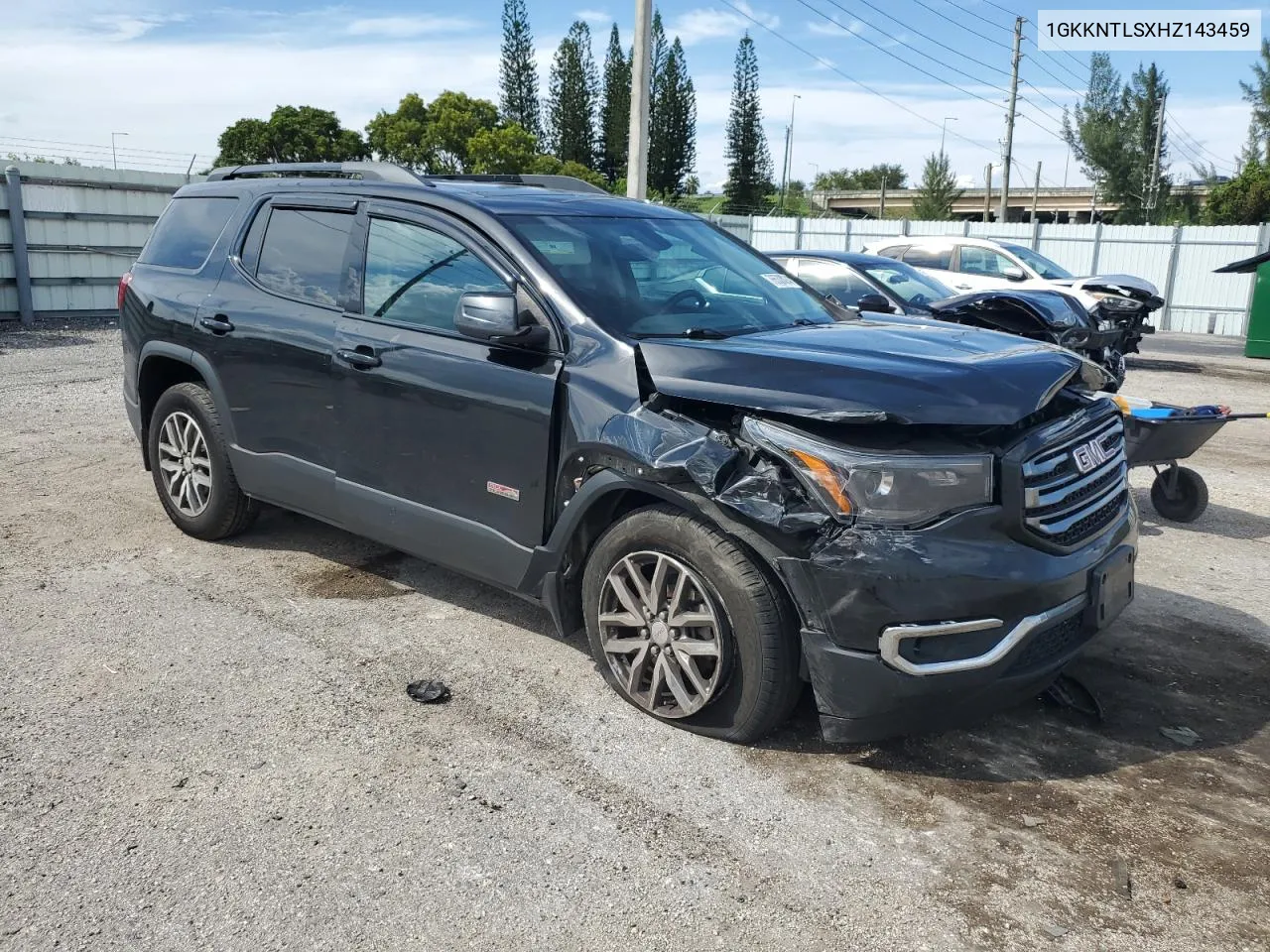 2017 GMC Acadia All Terrain VIN: 1GKKNTLSXHZ143459 Lot: 76538824