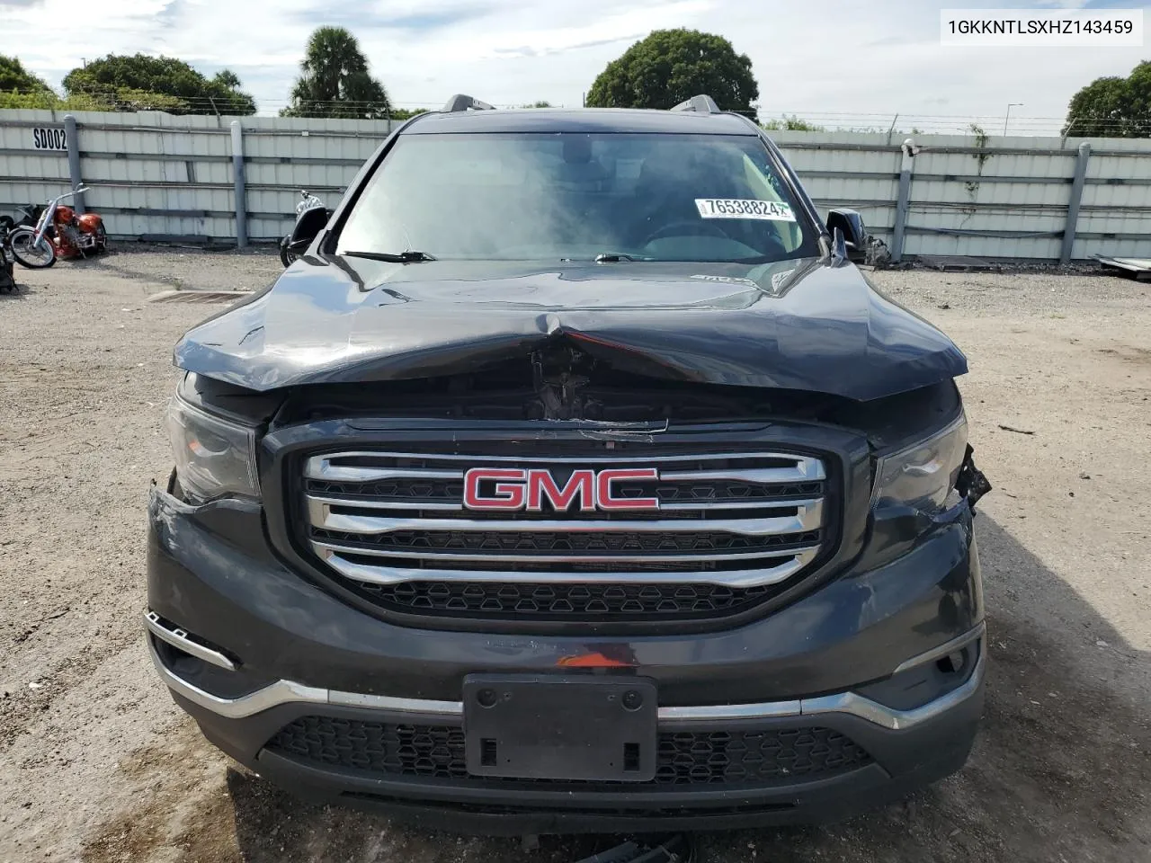 2017 GMC Acadia All Terrain VIN: 1GKKNTLSXHZ143459 Lot: 76538824