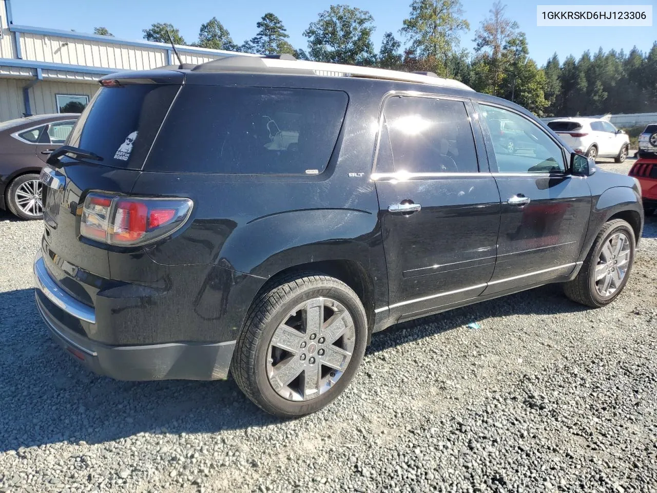 2017 GMC Acadia Limited Slt-2 VIN: 1GKKRSKD6HJ123306 Lot: 76704204