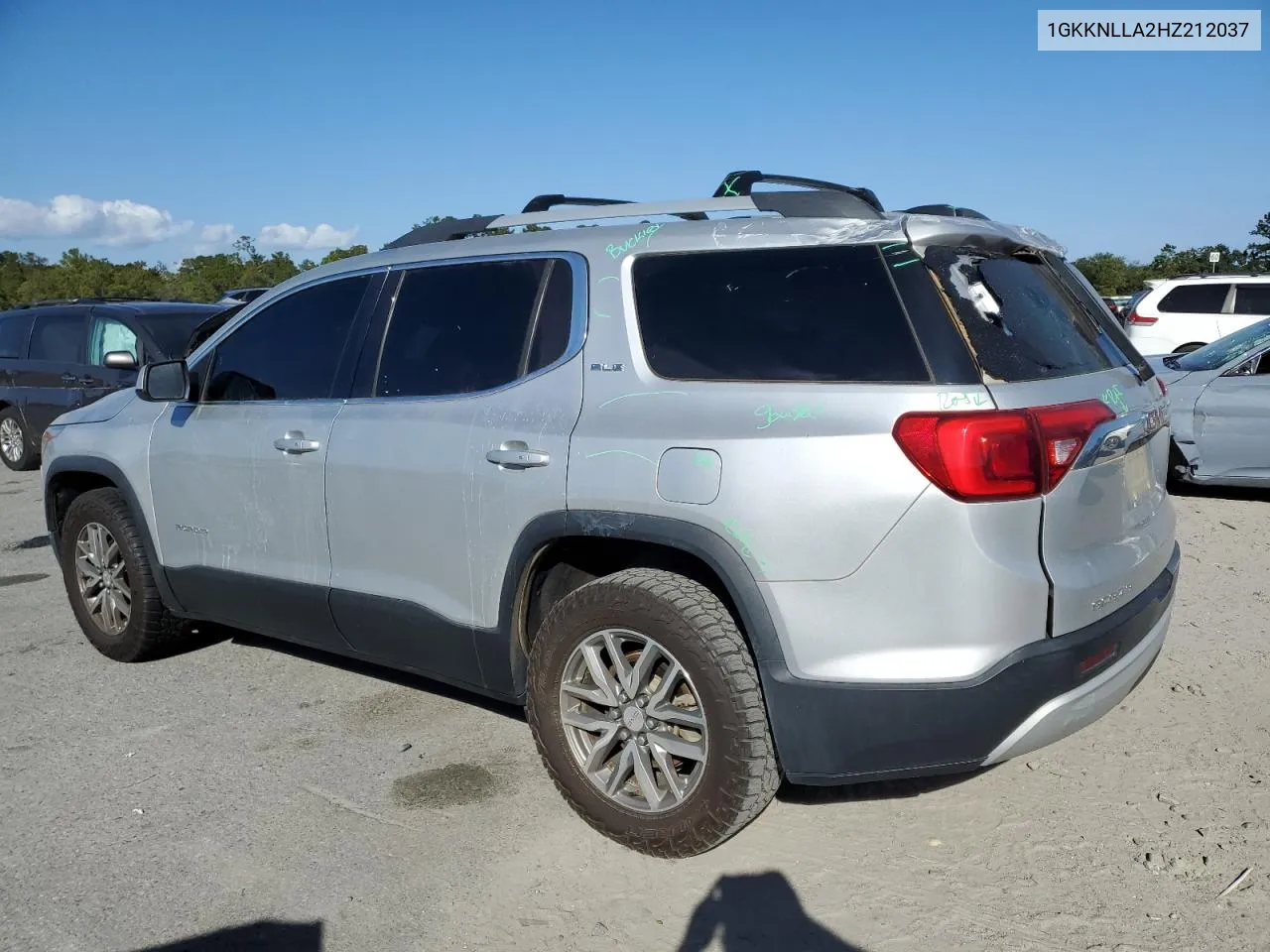 1GKKNLLA2HZ212037 2017 GMC Acadia Sle