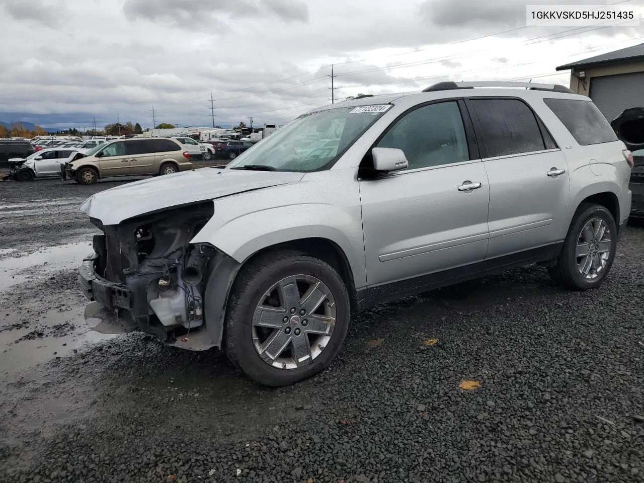 2017 GMC Acadia Limited Slt-2 VIN: 1GKKVSKD5HJ251435 Lot: 77122324