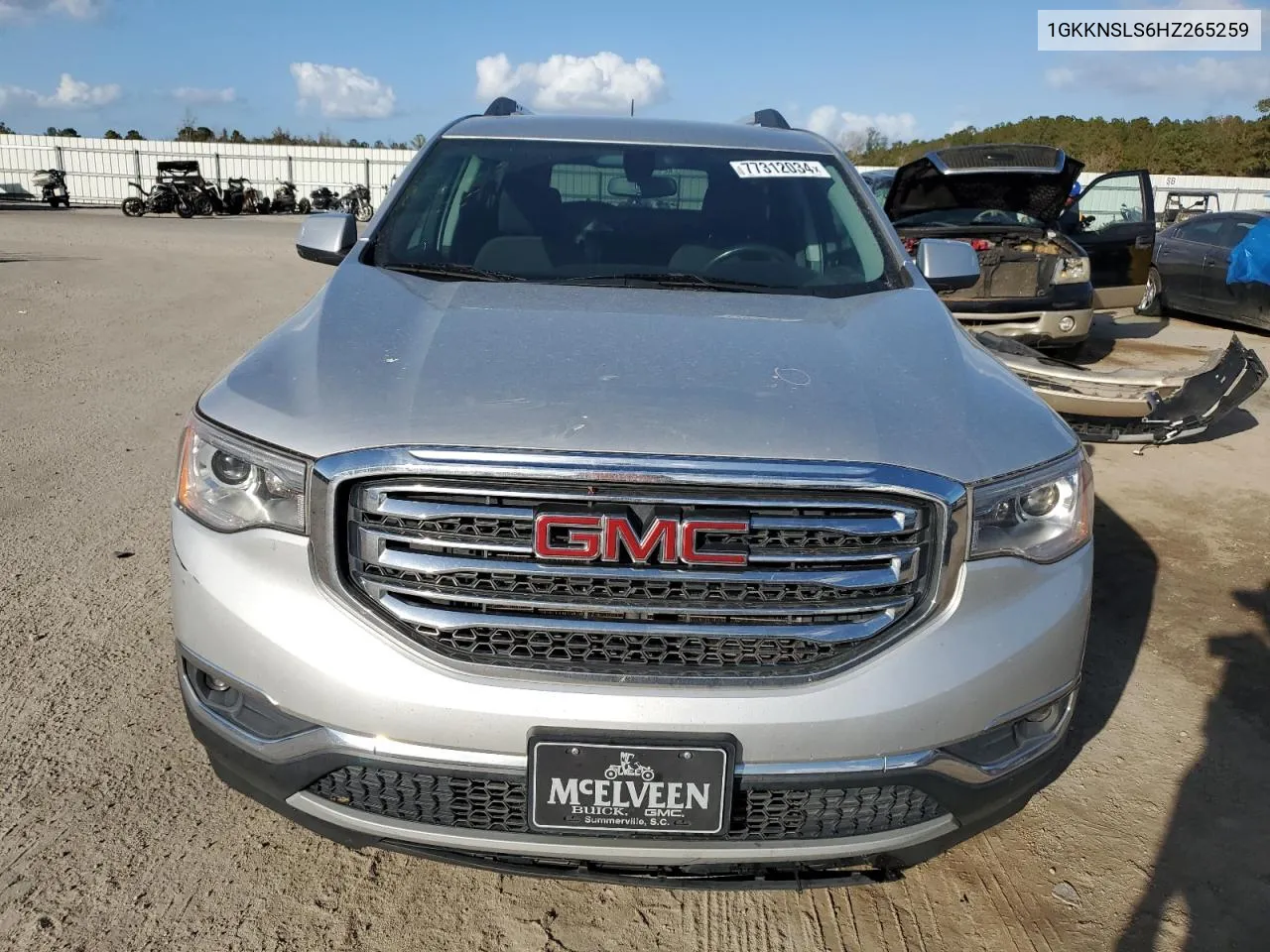 2017 GMC Acadia Sle VIN: 1GKKNSLS6HZ265259 Lot: 77312034