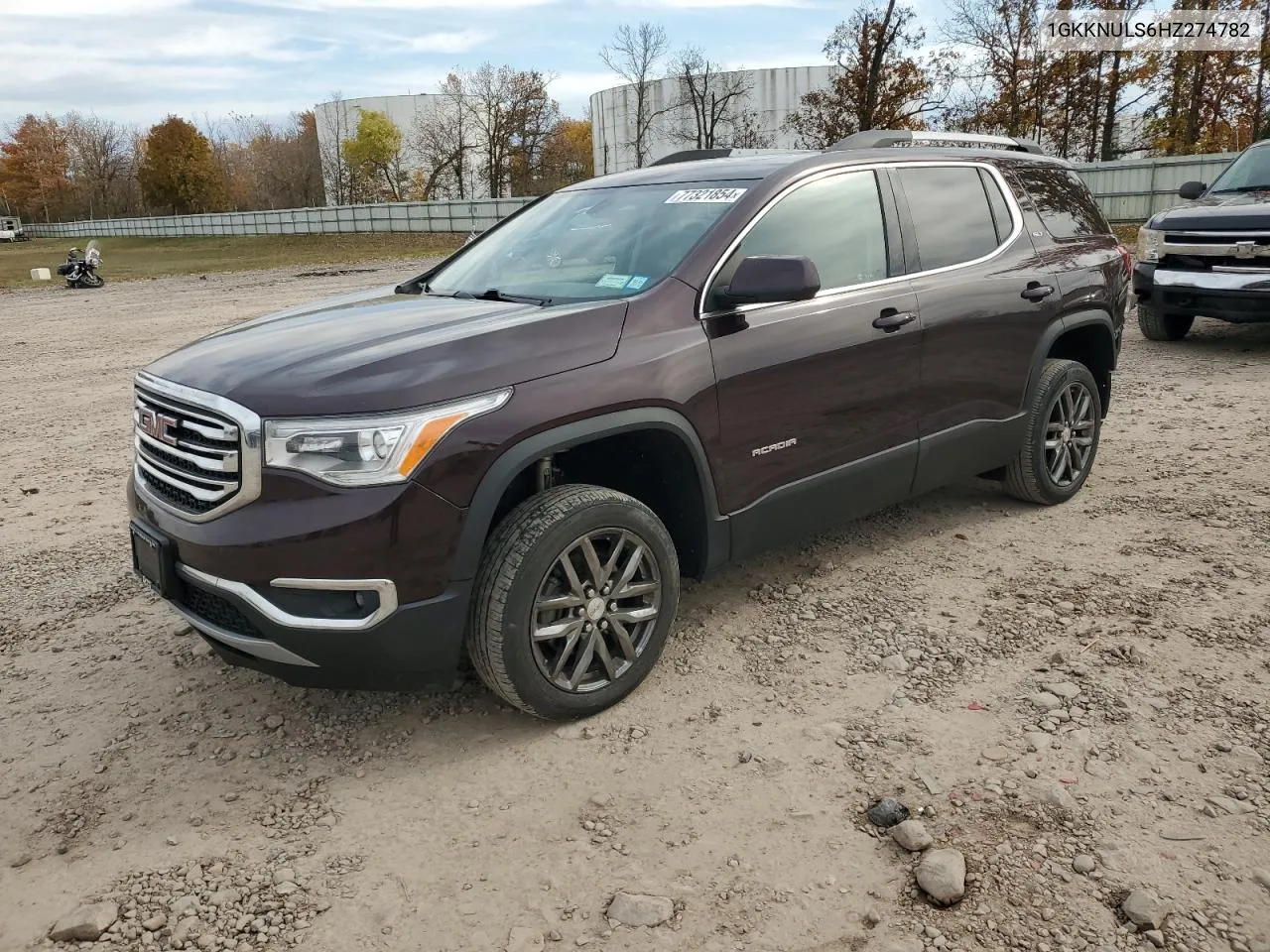 2017 GMC Acadia Slt-1 VIN: 1GKKNULS6HZ274782 Lot: 77321854