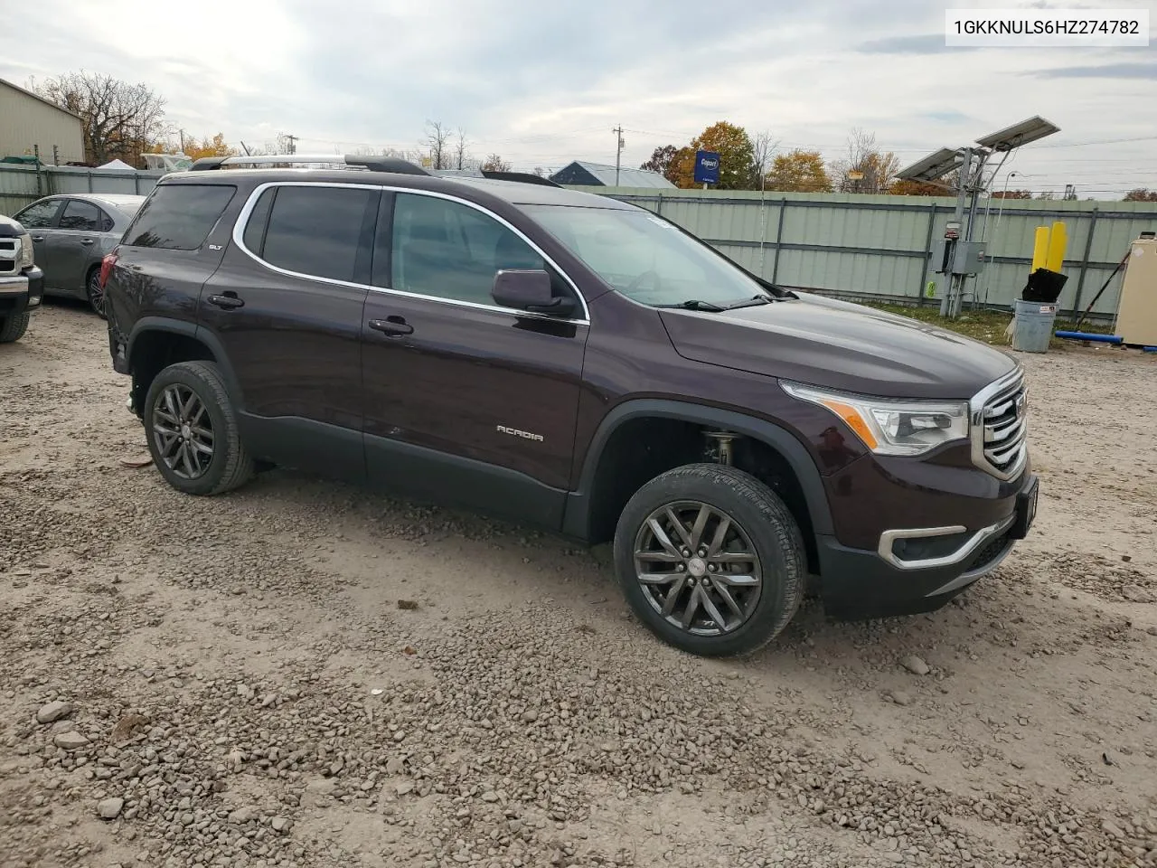 2017 GMC Acadia Slt-1 VIN: 1GKKNULS6HZ274782 Lot: 77321854