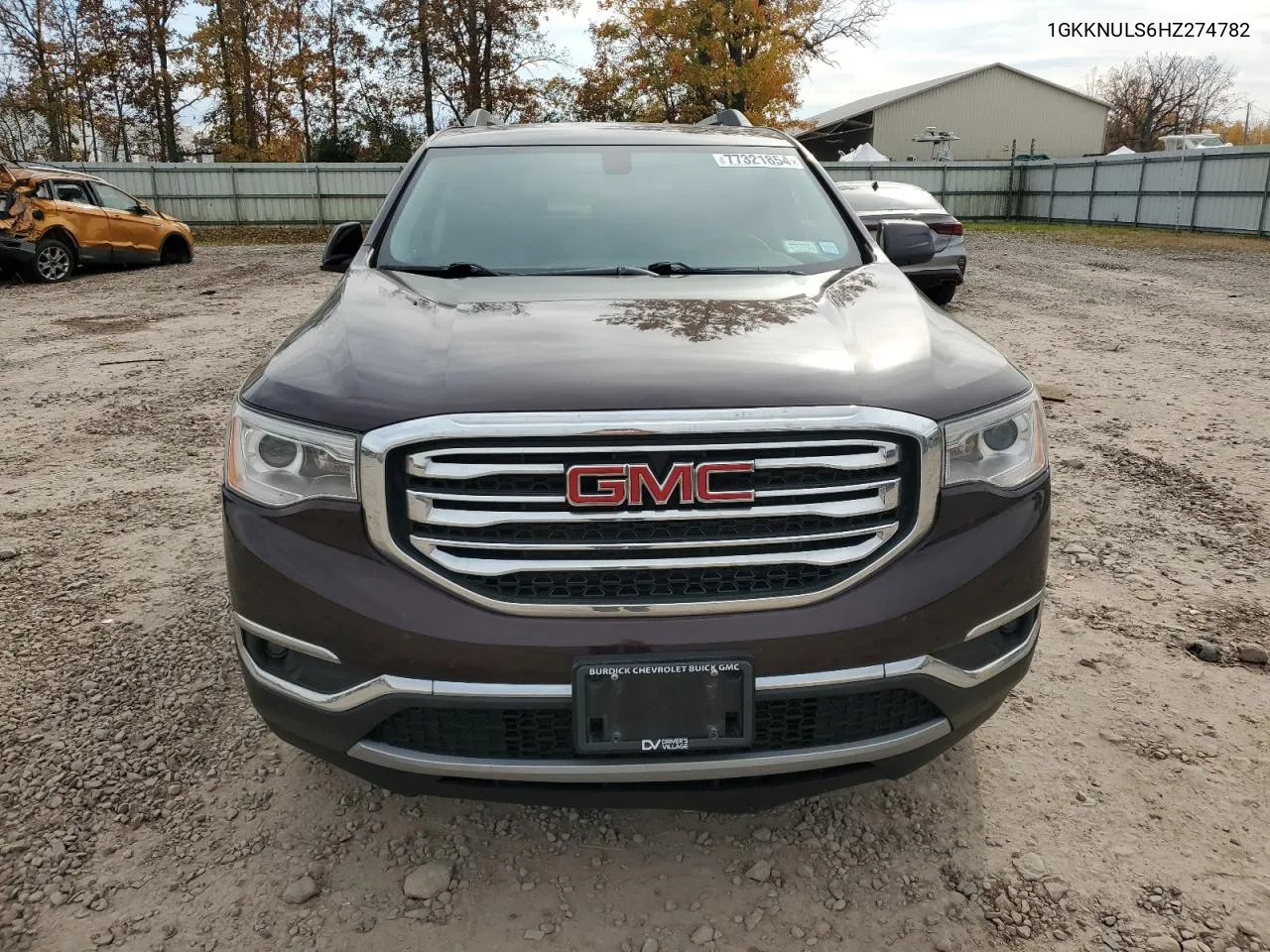 2017 GMC Acadia Slt-1 VIN: 1GKKNULS6HZ274782 Lot: 77321854