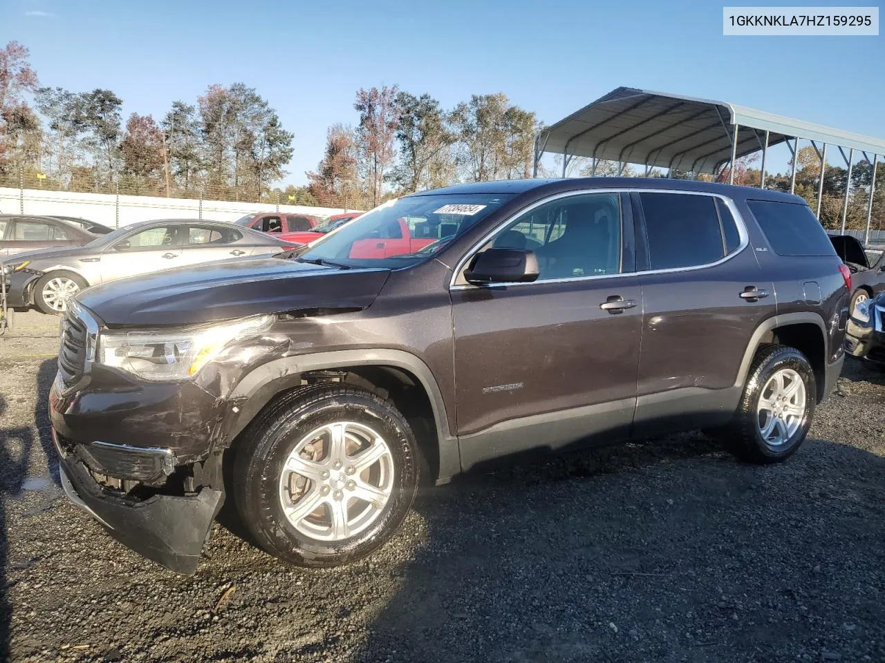 2017 GMC Acadia Sle VIN: 1GKKNKLA7HZ159295 Lot: 77384654