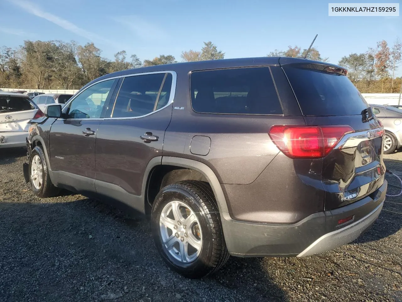 2017 GMC Acadia Sle VIN: 1GKKNKLA7HZ159295 Lot: 77384654