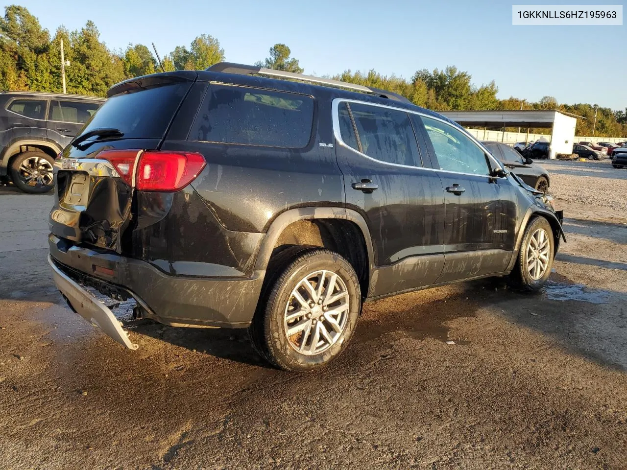 2017 GMC Acadia Sle VIN: 1GKKNLLS6HZ195963 Lot: 77441274