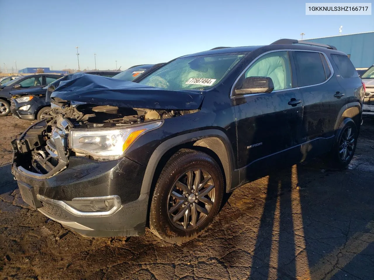 2017 GMC Acadia Slt-1 VIN: 1GKKNULS3HZ166717 Lot: 77567494