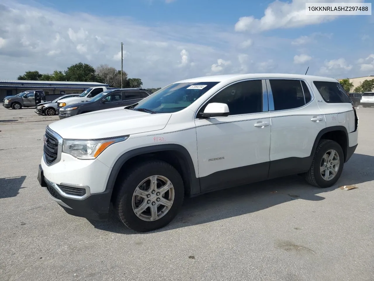 2017 GMC Acadia Sle VIN: 1GKKNRLA5HZ297488 Lot: 77714034