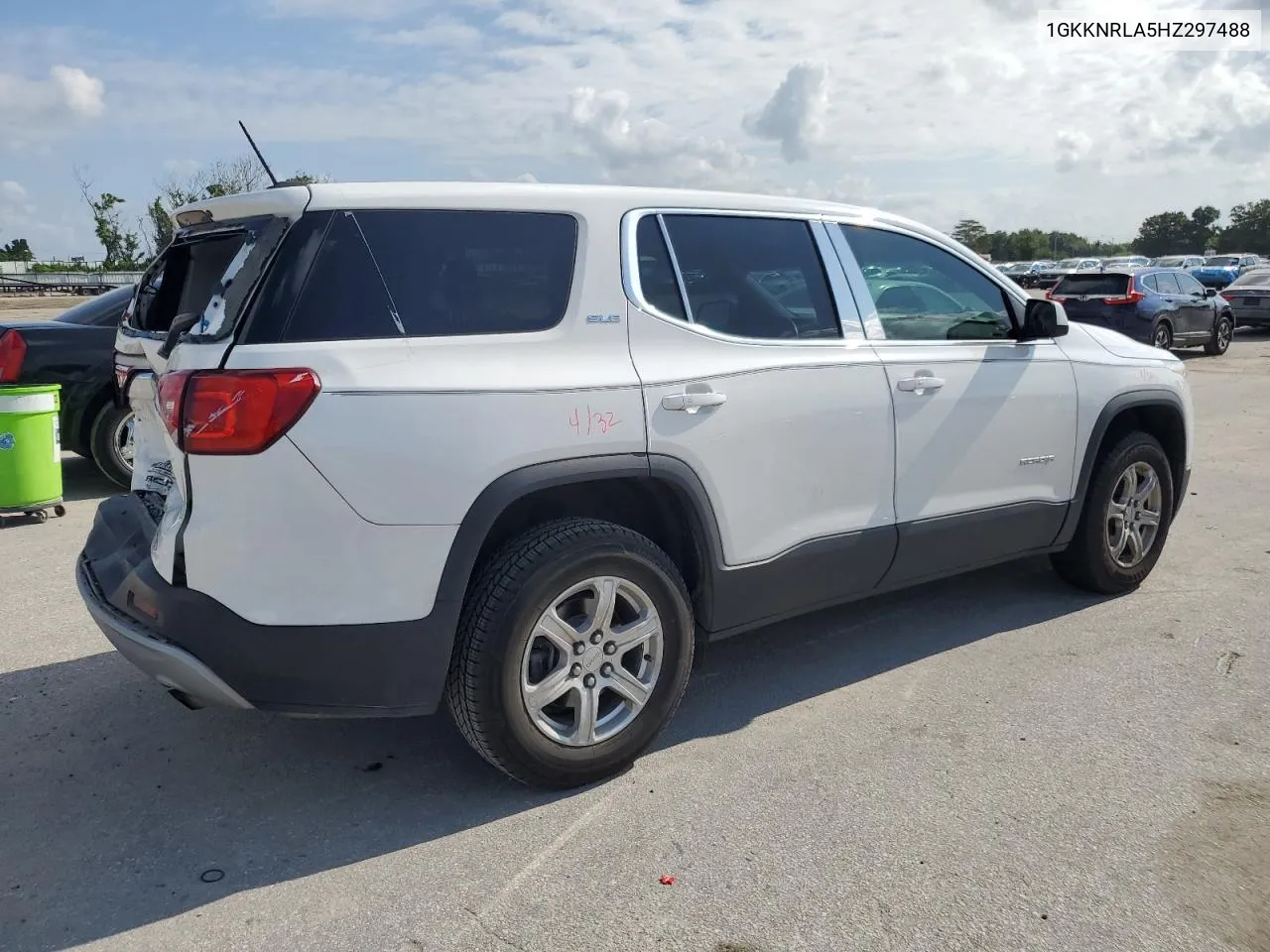 2017 GMC Acadia Sle VIN: 1GKKNRLA5HZ297488 Lot: 77714034