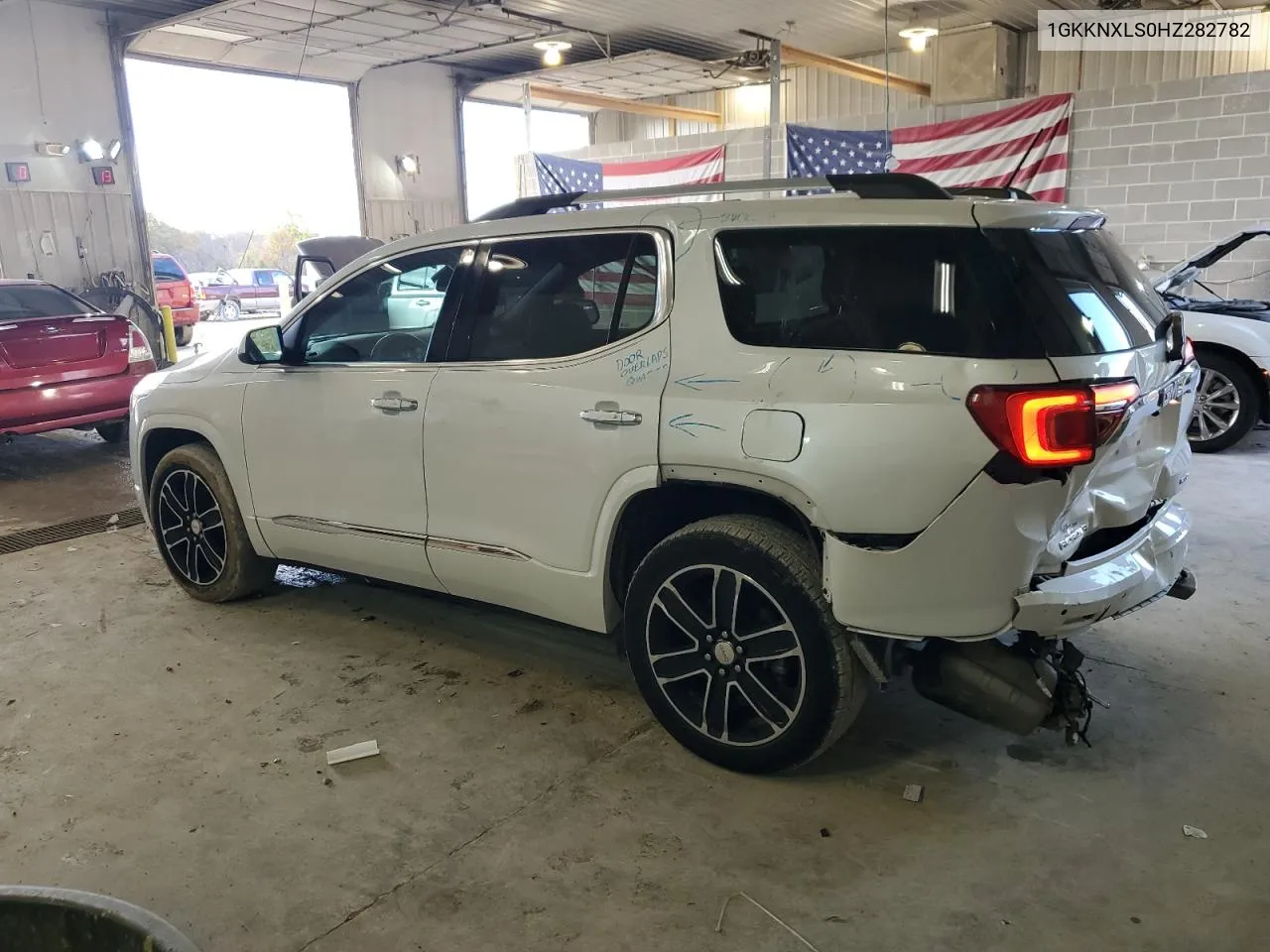 2017 GMC Acadia Denali VIN: 1GKKNXLS0HZ282782 Lot: 78796174