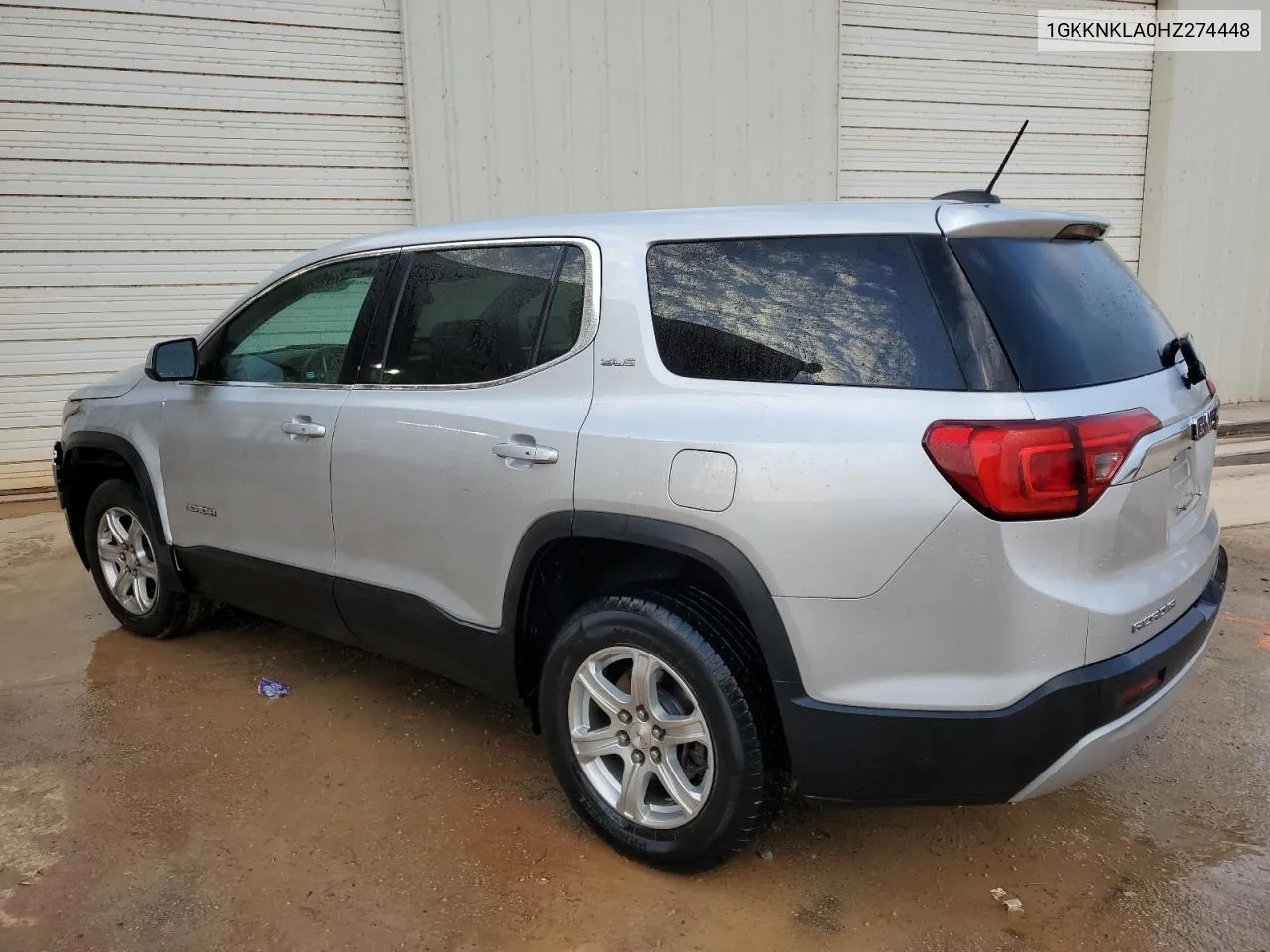 2017 GMC Acadia Sle VIN: 1GKKNKLA0HZ274448 Lot: 78798504