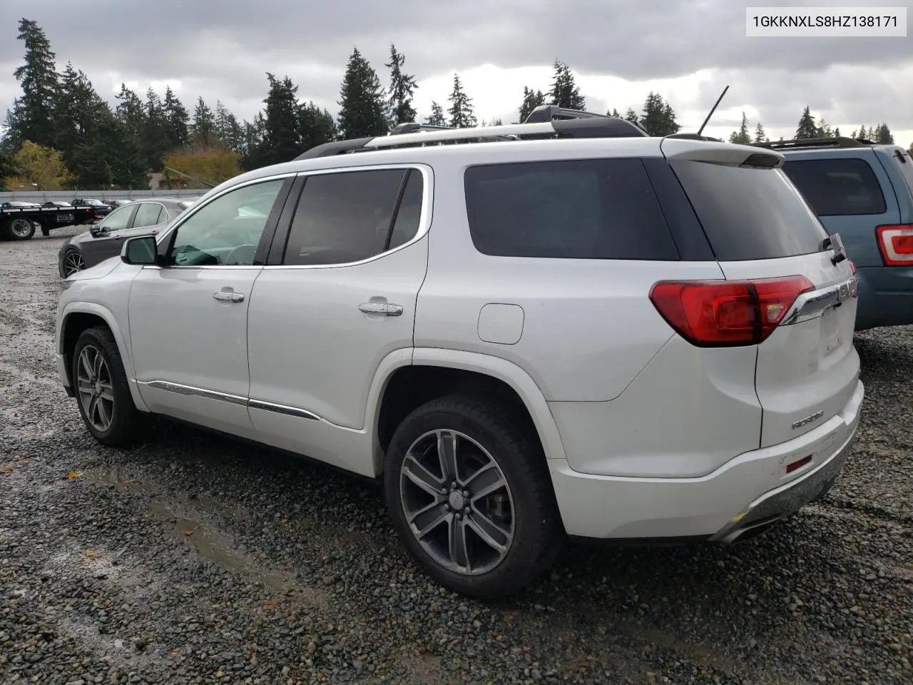 2017 GMC Acadia Denali VIN: 1GKKNXLS8HZ138171 Lot: 79066654