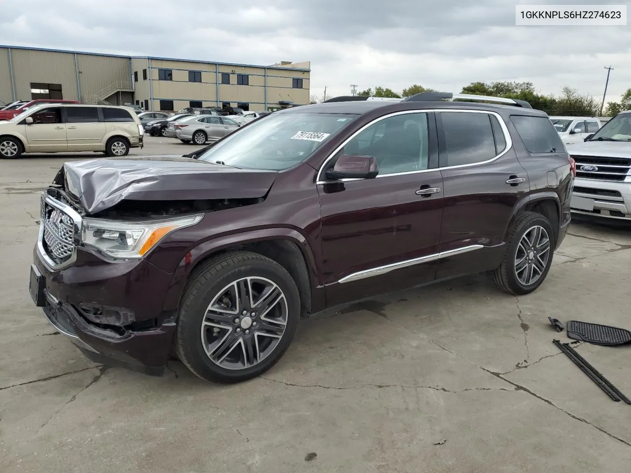 2017 GMC Acadia Denali VIN: 1GKKNPLS6HZ274623 Lot: 79115564