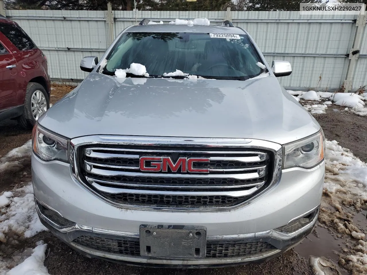 2017 GMC Acadia Slt-1 VIN: 1GKKNULSXHZ292427 Lot: 79225094