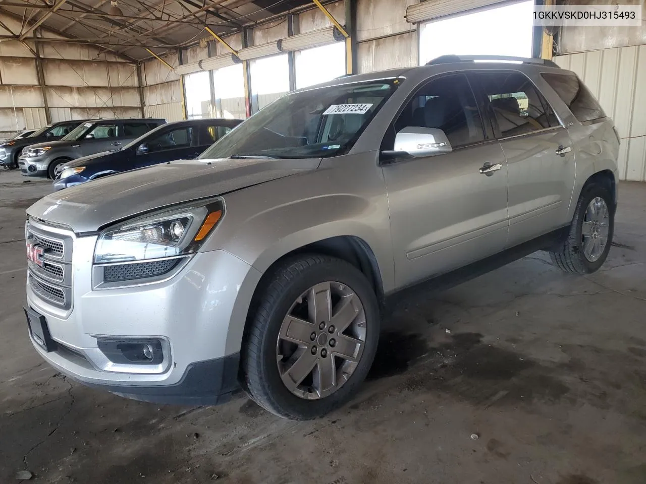 2017 GMC Acadia Limited Slt-2 VIN: 1GKKVSKD0HJ315493 Lot: 79227234