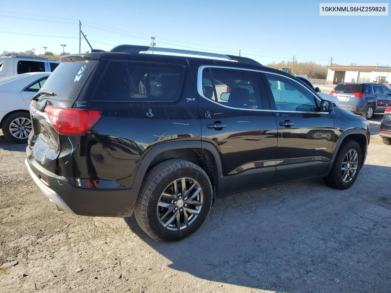 2017 GMC Acadia Slt-1 VIN: 1GKKNMLS6HZ259828 Lot: 79519304