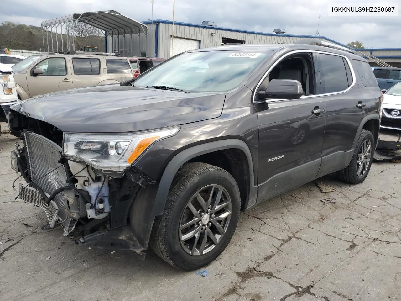 2017 GMC Acadia Slt-1 VIN: 1GKKNULS9HZ280687 Lot: 80033144