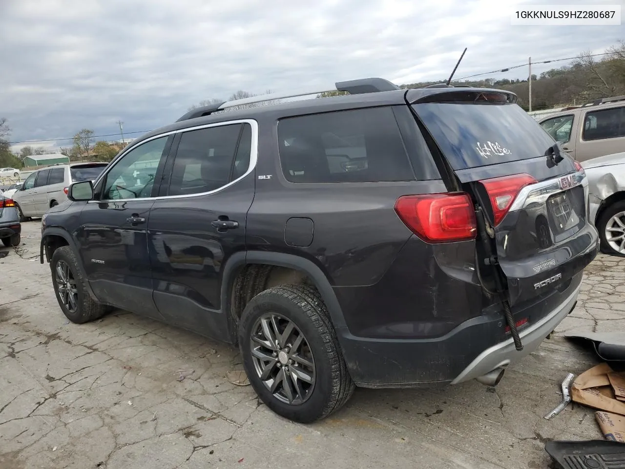 2017 GMC Acadia Slt-1 VIN: 1GKKNULS9HZ280687 Lot: 80033144