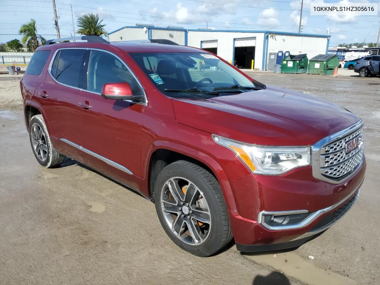 2017 GMC Acadia Denali VIN: 1GKKNPLS1HZ305616 Lot: 80121714