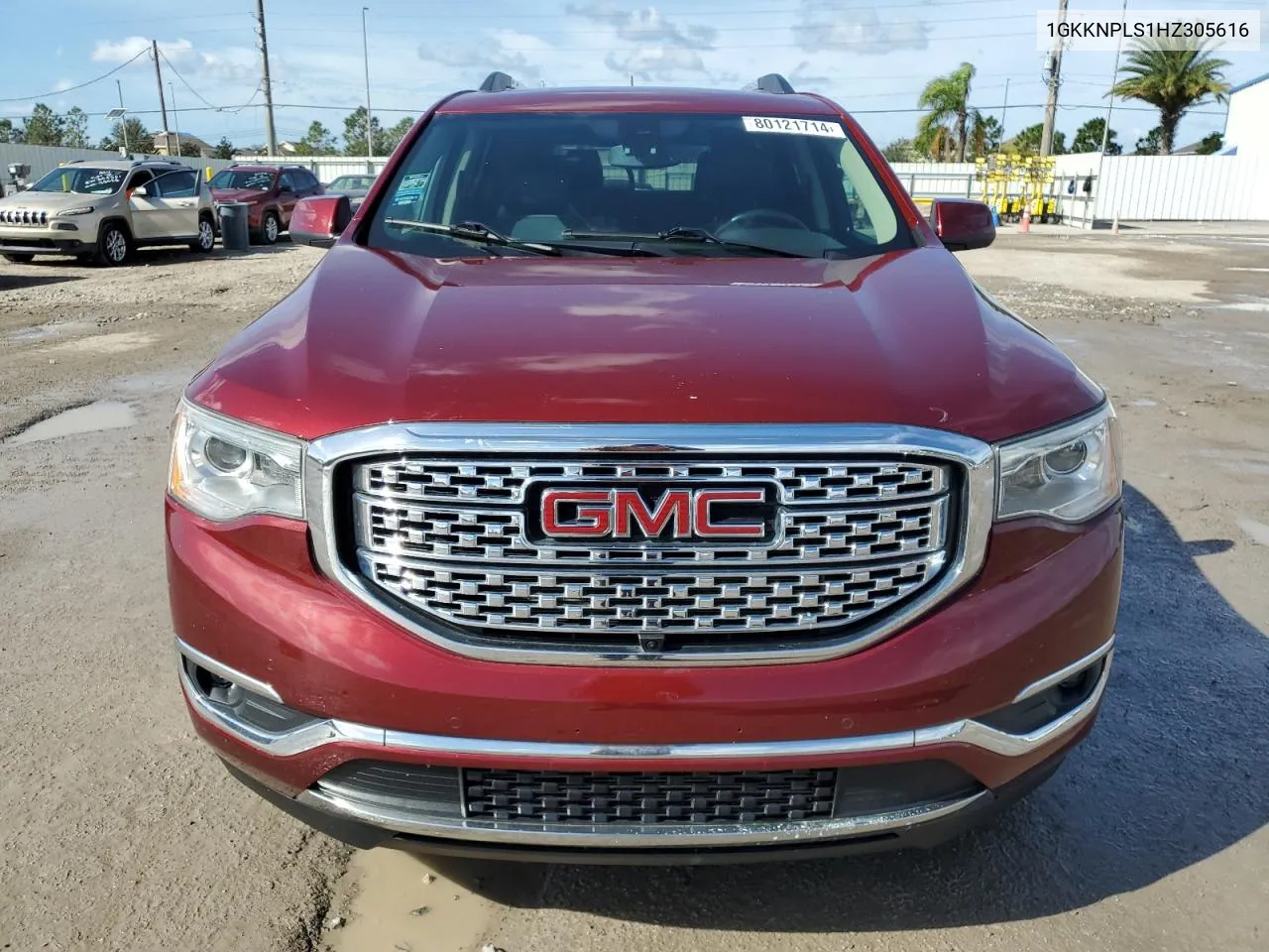 2017 GMC Acadia Denali VIN: 1GKKNPLS1HZ305616 Lot: 80121714