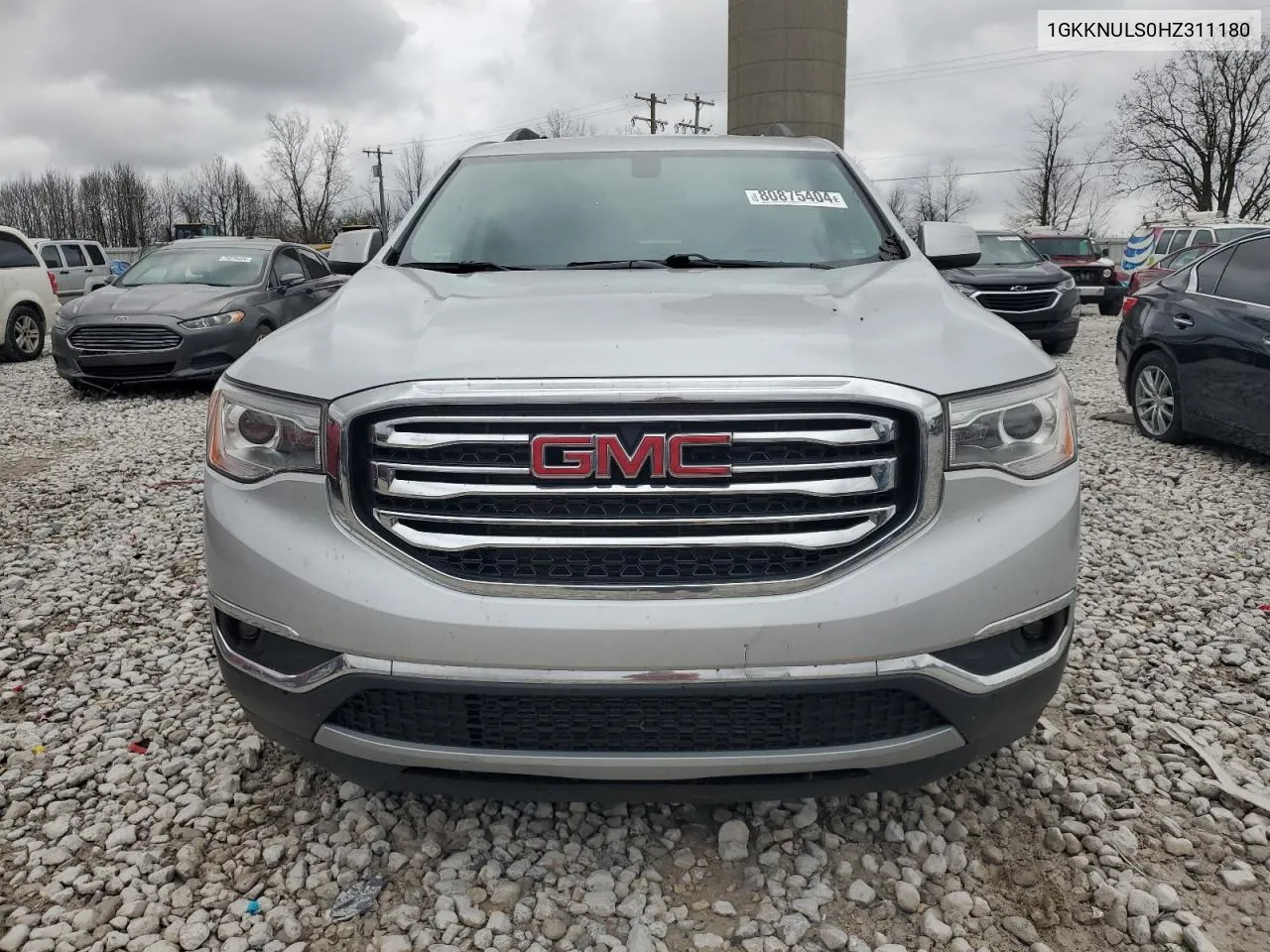 2017 GMC Acadia Slt-1 VIN: 1GKKNULS0HZ311180 Lot: 80875404