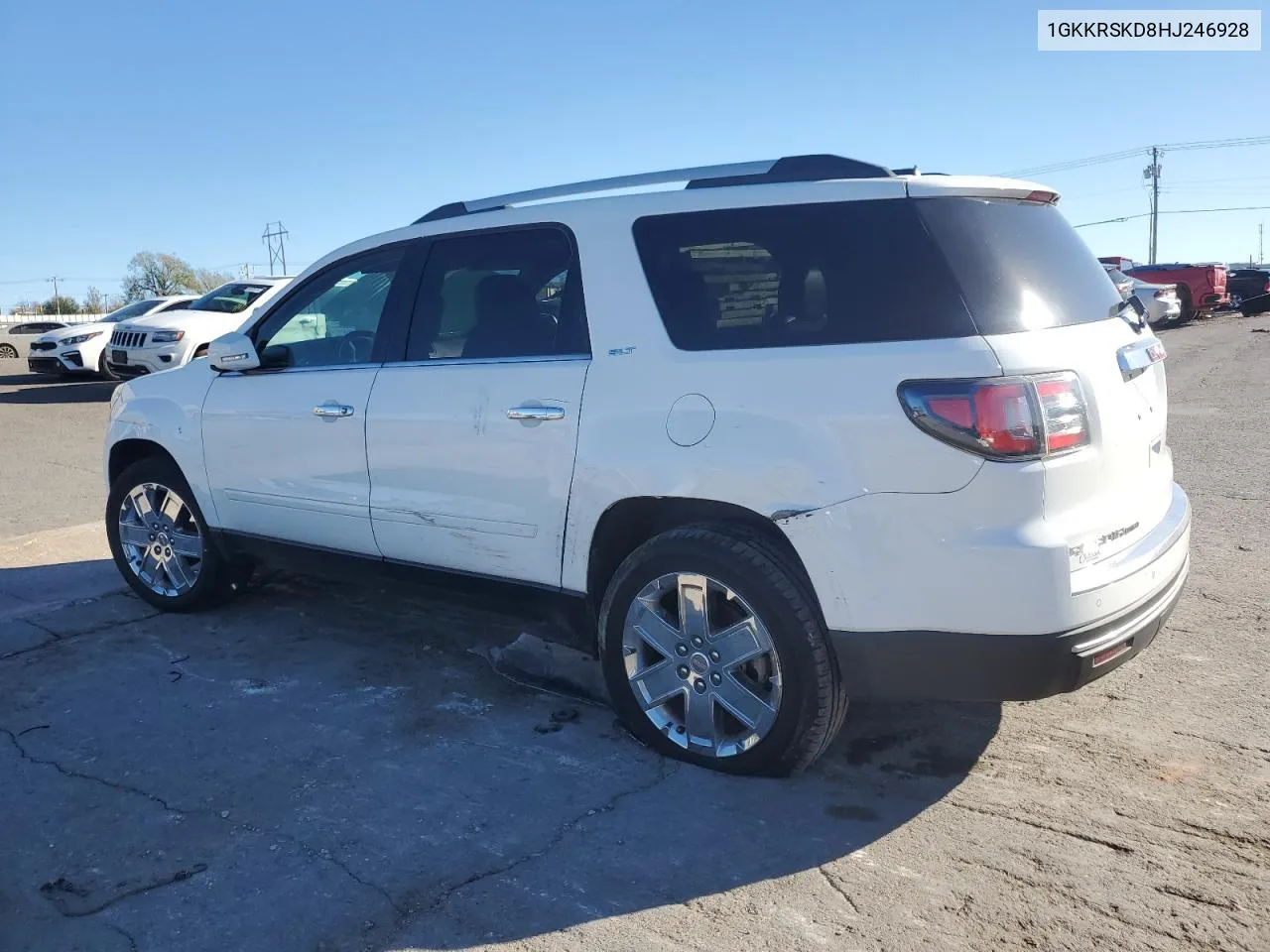 2017 GMC Acadia Limited Slt-2 VIN: 1GKKRSKD8HJ246928 Lot: 80968024