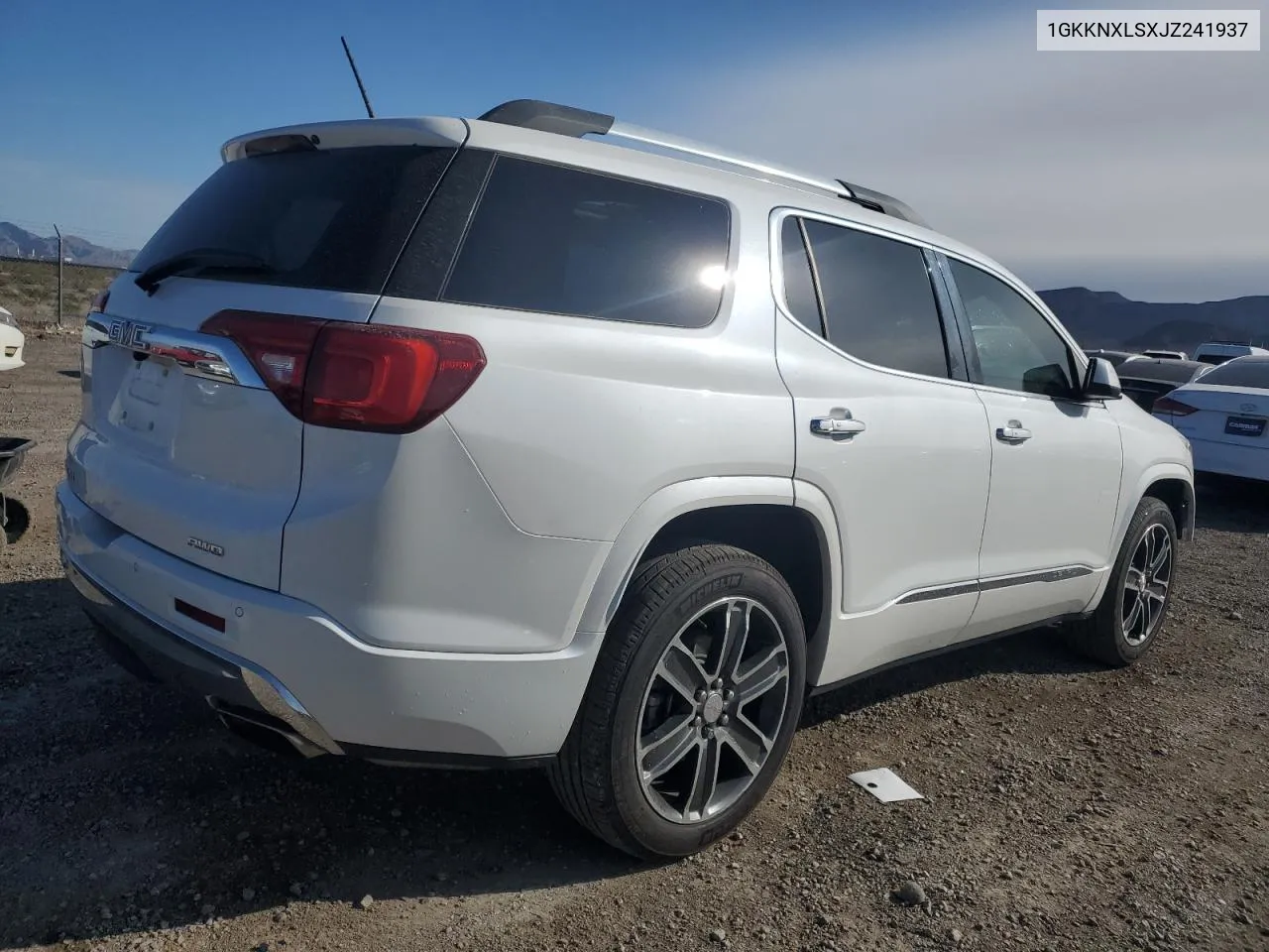 1GKKNXLSXJZ241937 2018 GMC Acadia Denali