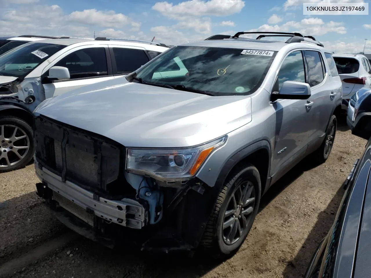 2018 GMC Acadia Slt-1 VIN: 1GKKNULS3JZ197469 Lot: 54577874