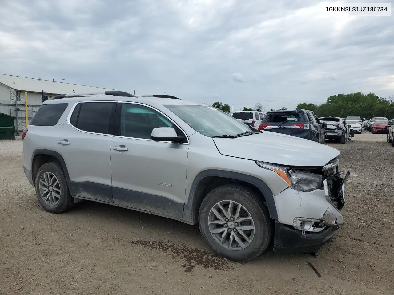 2018 GMC Acadia Sle VIN: 1GKKNSLS1JZ186734 Lot: 57109054