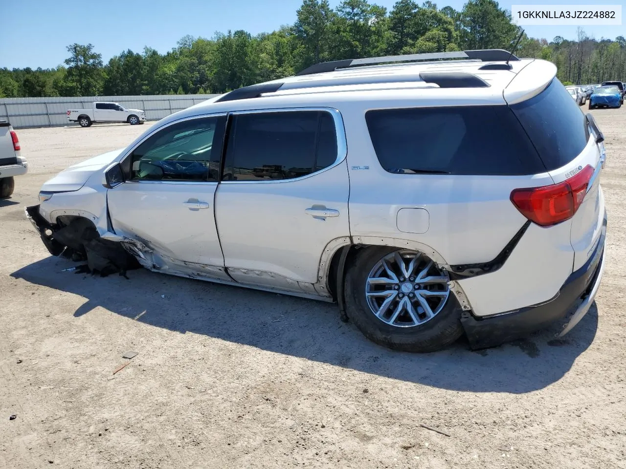 2018 GMC Acadia Sle VIN: 1GKKNLLA3JZ224882 Lot: 58750334