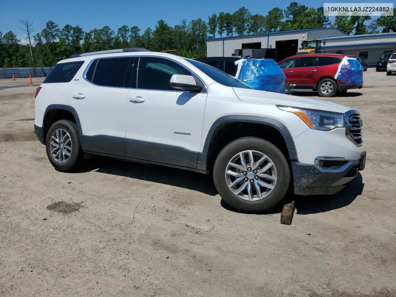 2018 GMC Acadia Sle VIN: 1GKKNLLA3JZ224882 Lot: 58750334