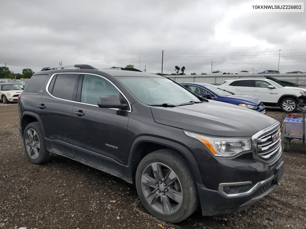 2018 GMC Acadia Slt-2 VIN: 1GKKNWLS8JZ226802 Lot: 59084114