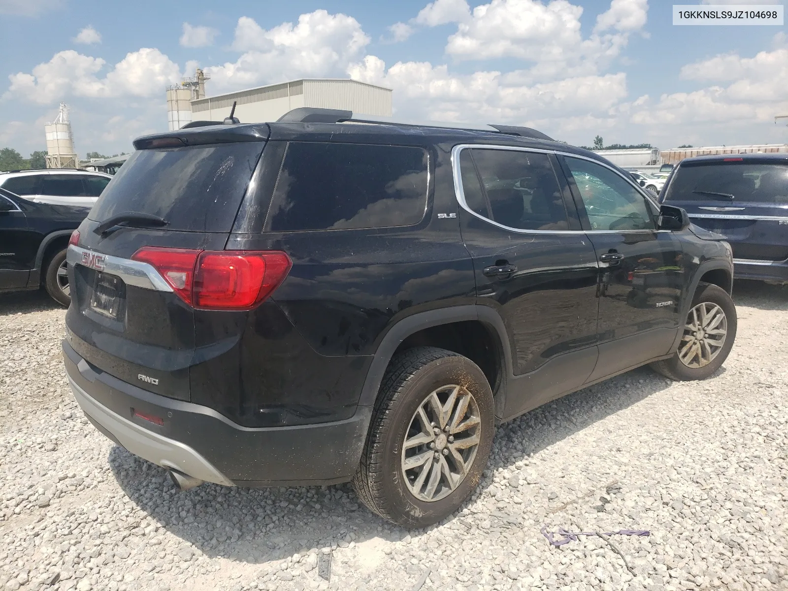 2018 GMC Acadia Sle VIN: 1GKKNSLS9JZ104698 Lot: 59223354