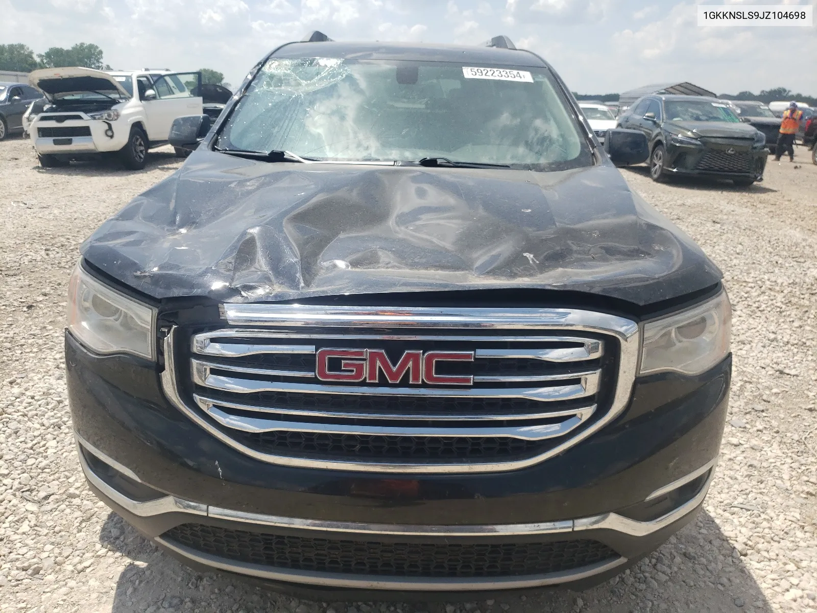 1GKKNSLS9JZ104698 2018 GMC Acadia Sle