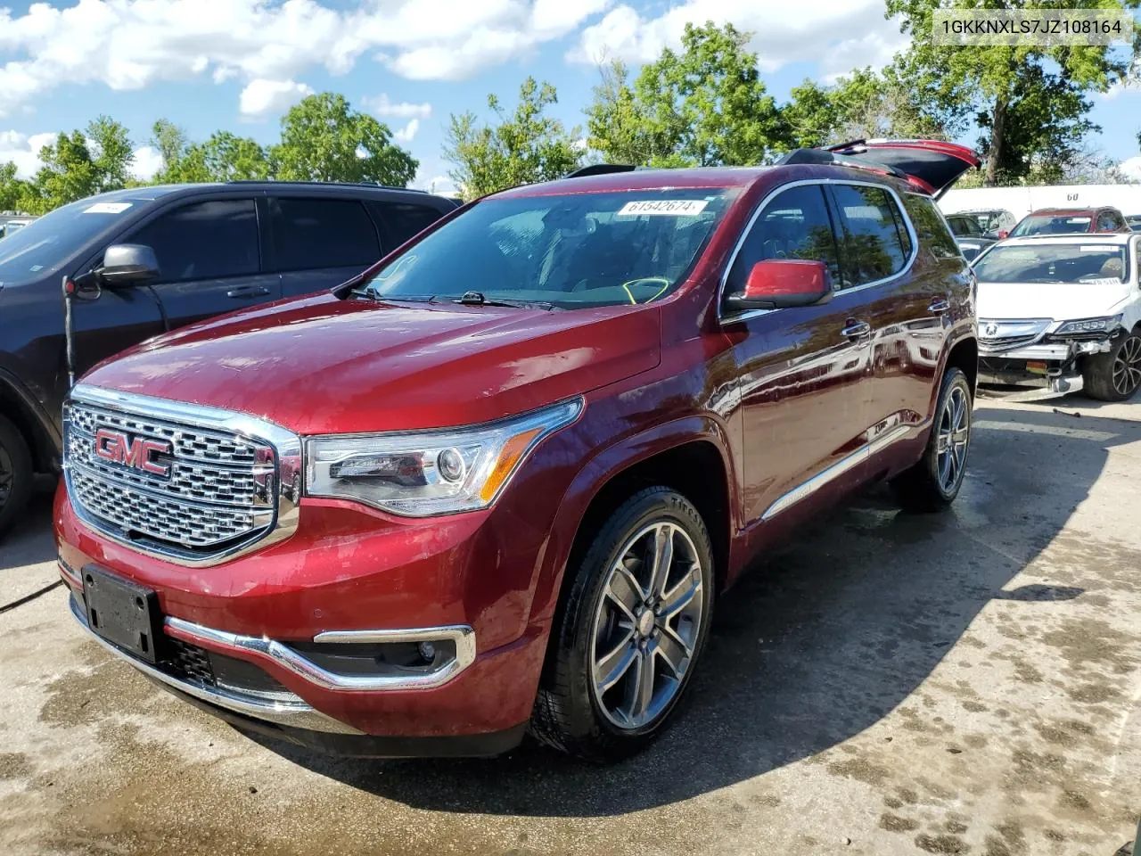 2018 GMC Acadia Denali VIN: 1GKKNXLS7JZ108164 Lot: 61542674