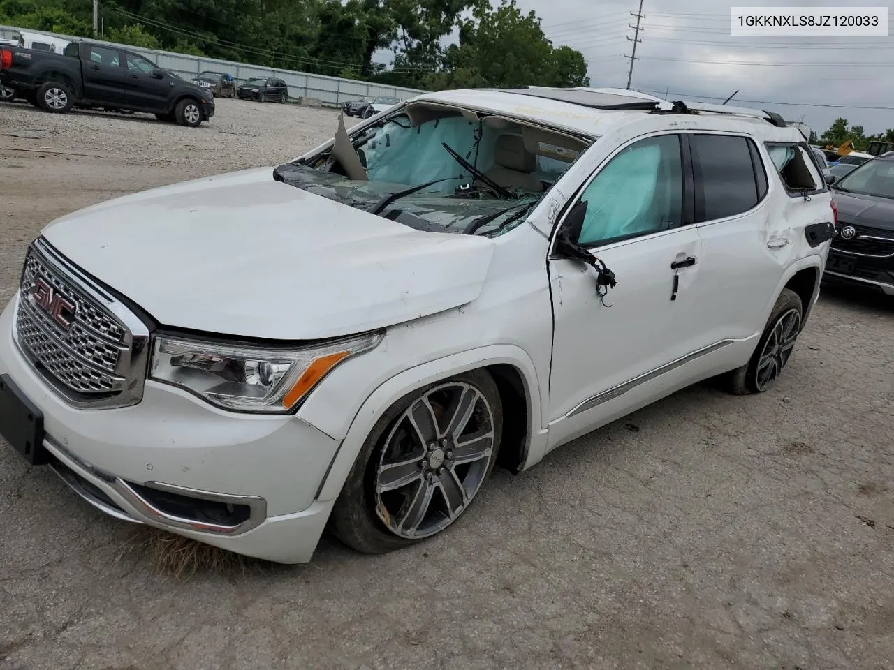 2018 GMC Acadia Denali VIN: 1GKKNXLS8JZ120033 Lot: 66099824