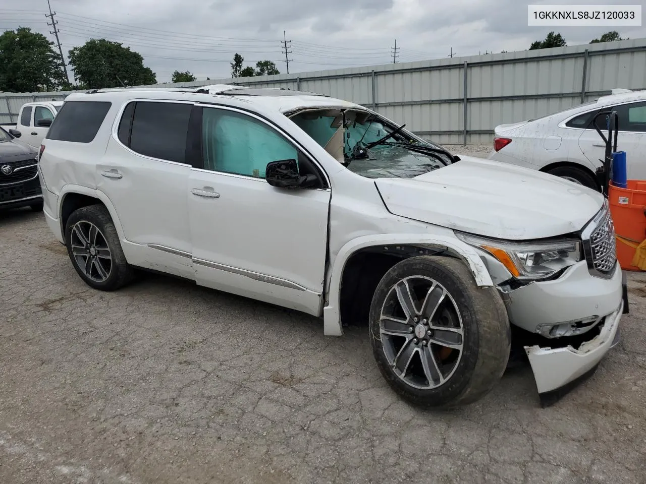 2018 GMC Acadia Denali VIN: 1GKKNXLS8JZ120033 Lot: 66099824