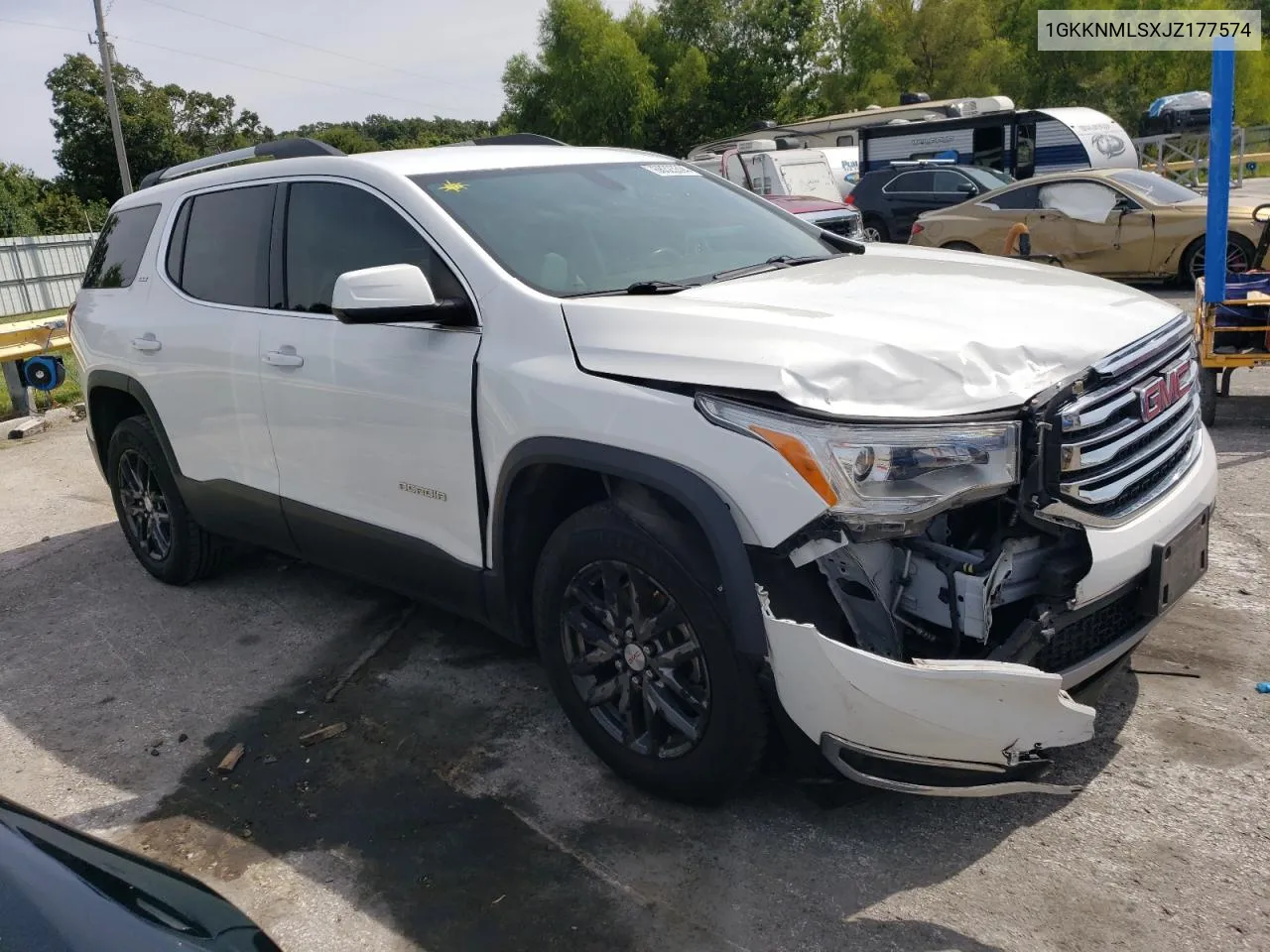 1GKKNMLSXJZ177574 2018 GMC Acadia Slt-1