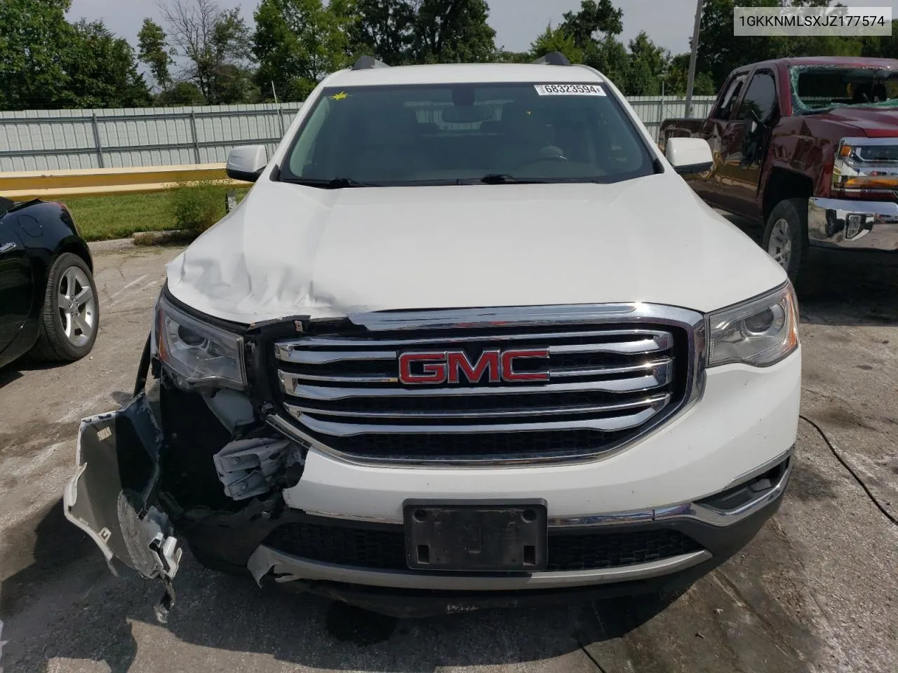 1GKKNMLSXJZ177574 2018 GMC Acadia Slt-1