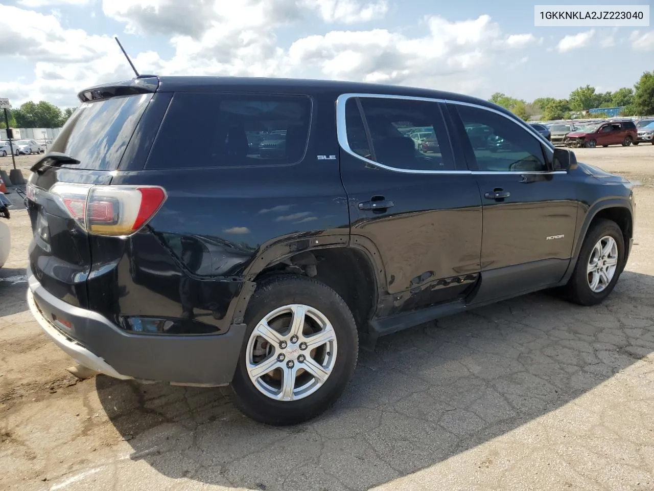 2018 GMC Acadia Sle VIN: 1GKKNKLA2JZ223040 Lot: 69053044