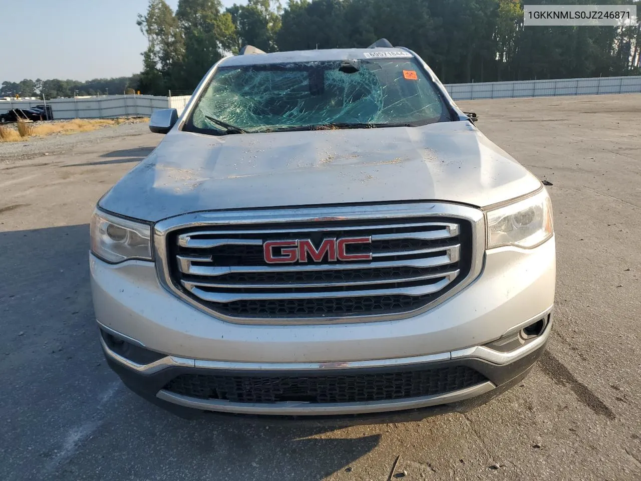 2018 GMC Acadia Slt-1 VIN: 1GKKNMLS0JZ246871 Lot: 69571844