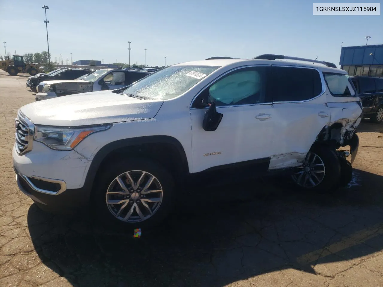 1GKKNSLSXJZ115984 2018 GMC Acadia Sle