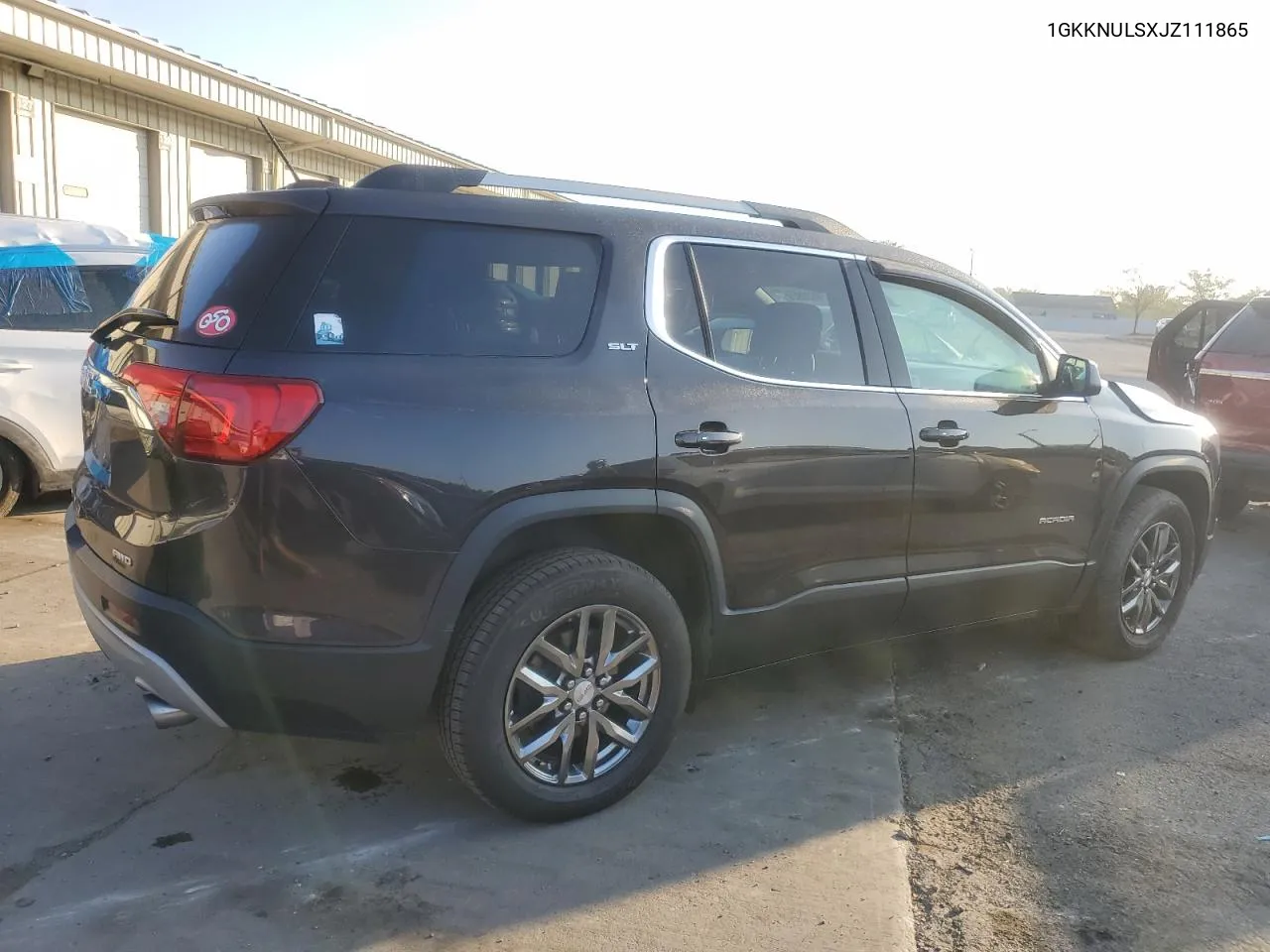 1GKKNULSXJZ111865 2018 GMC Acadia Slt-1